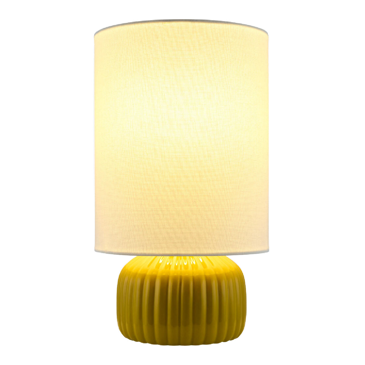   Fluted Ceramic Accent Table Lamp | Oroa.com