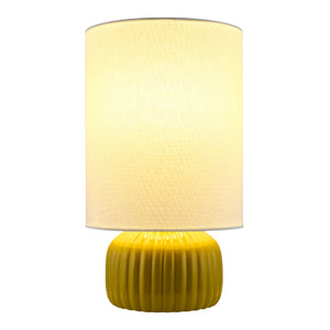  Fluted Ceramic Accent Table Lamp | Oroa.com