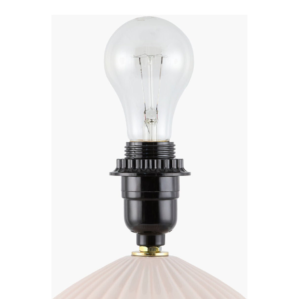   Fluted Ceramic Accent Table Lamp | Oroa.com