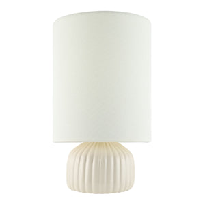   Fluted Ceramic Accent Table Lamp | Oroa.com