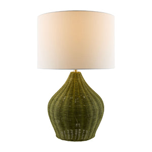   Woven Rattan Table Lamp | Oroa.com