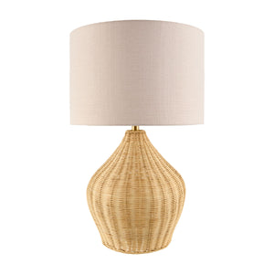   Woven Rattan Table Lamp | Oroa.com