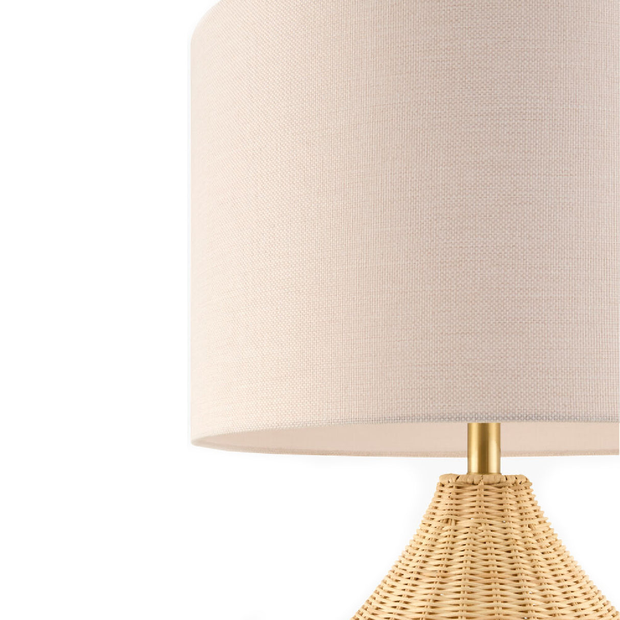   Woven Rattan Table Lamp | Oroa.com