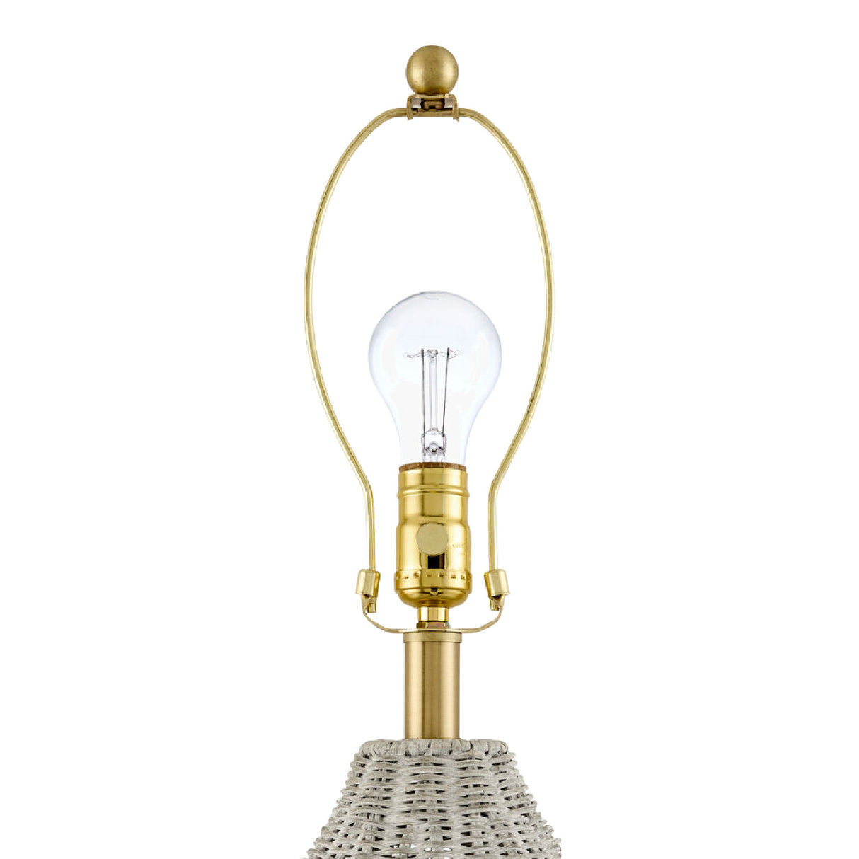   Woven Rattan Table Lamp | Oroa.com