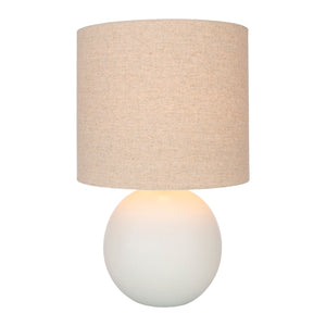   Modern European furniture - Gray Ceramic Sphere Table Lamp - www.oroa.com | Oroa.com