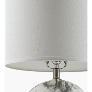   Swirl Round Ceramic Table Lamp | Oroa.com