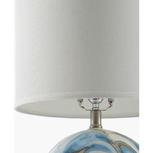   Swirl Round Ceramic Table Lamp | Oroa.com