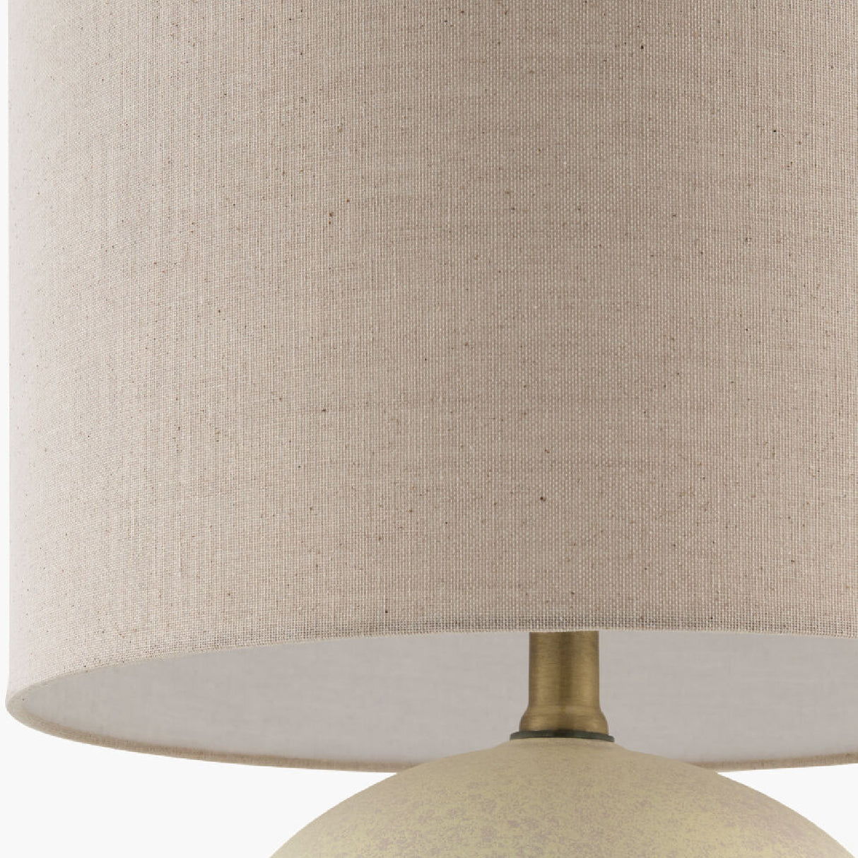   Round Glazed Ceramic Table Lamp | Oroa.com