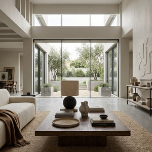   Round Glazed Ceramic Table Lamp | Oroa.com