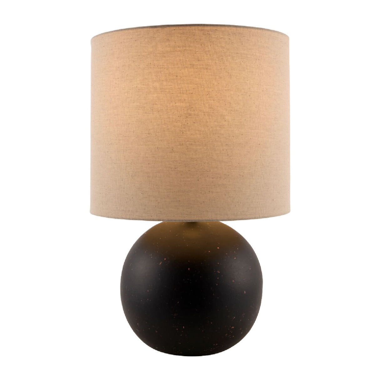   Round Glazed Ceramic Table Lamp | Oroa.com