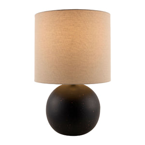   Round Glazed Ceramic Table Lamp | Oroa.com