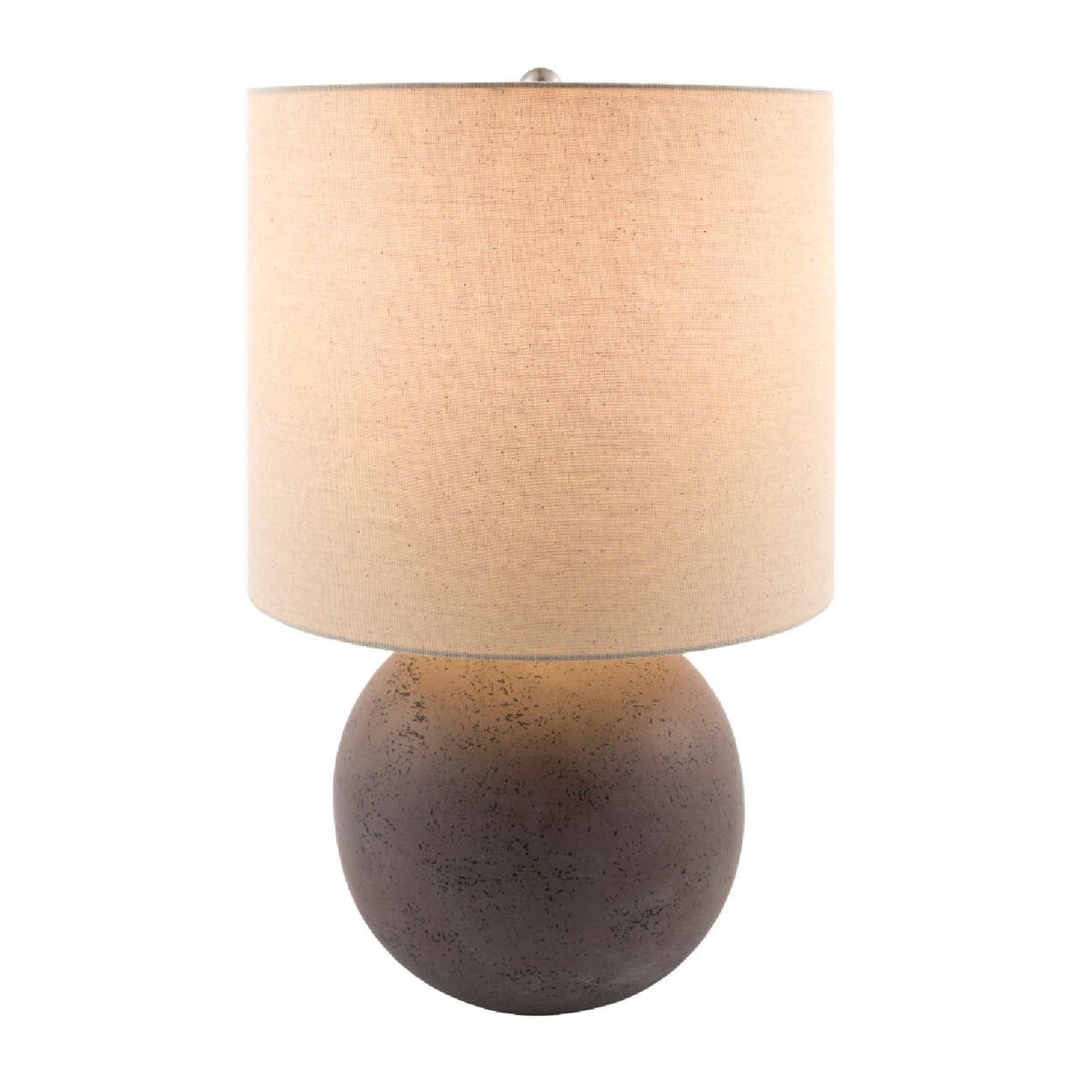   Round Glazed Ceramic Table Lamp | Oroa.com