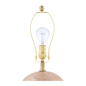   Round Glazed Ceramic Table Lamp | Oroa.com