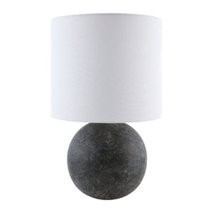   Round Glazed Ceramic Table Lamp | Oroa.com