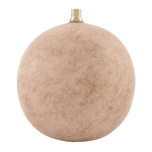   Round Glazed Ceramic Table Lamp | Oroa.com