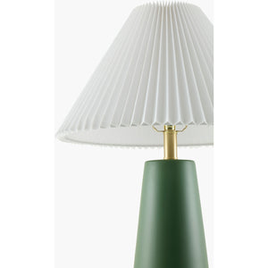   Pleated Shade Ceramic Table Lamp | Oroa.com