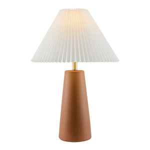   Pleated Shade Ceramic Table Lamp | Oroa.com