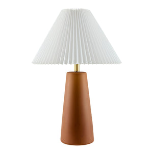   Pleated Shade Ceramic Table Lamp | Oroa.com