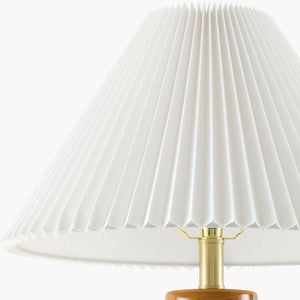   Pleated Shade Ceramic Table Lamp | Oroa.com