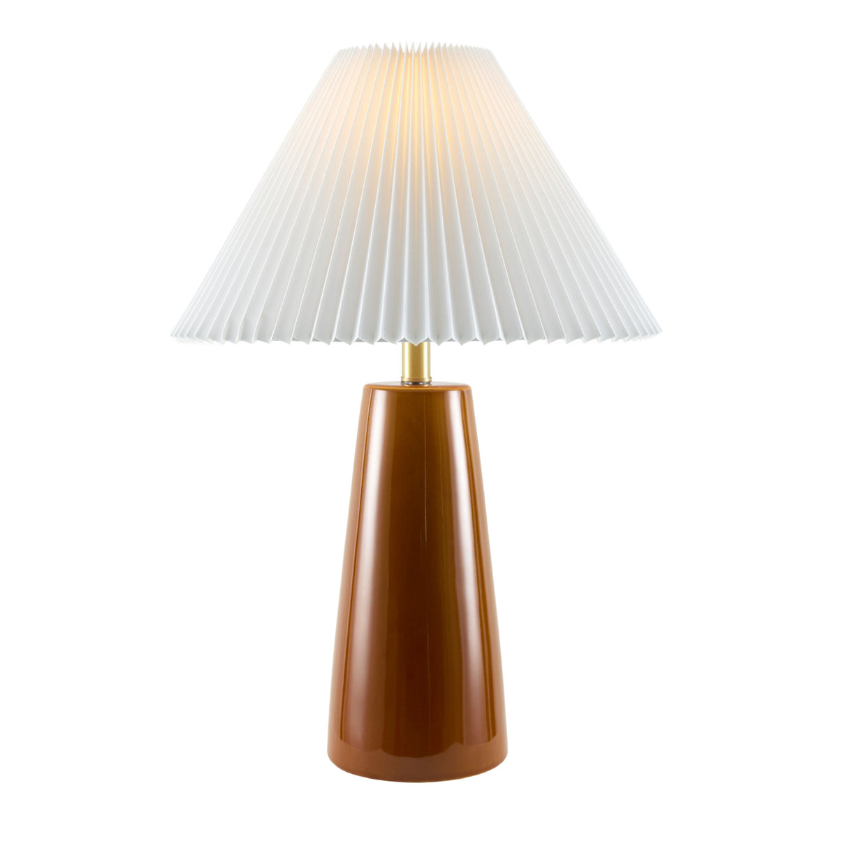   Pleated Shade Ceramic Table Lamp | Oroa.com