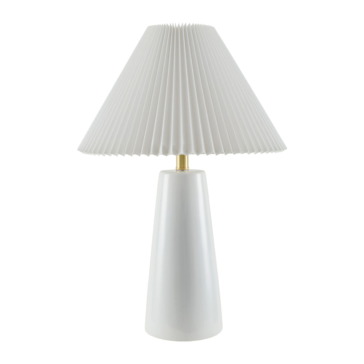   Pleated Shade Ceramic Table Lamp | Oroa.com