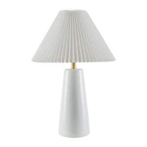   Pleated Shade Ceramic Table Lamp | Oroa.com