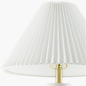   Pleated Shade Ceramic Table Lamp | Oroa.com