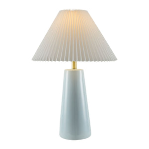   Pleated Shade Ceramic Table Lamp | Oroa.com
