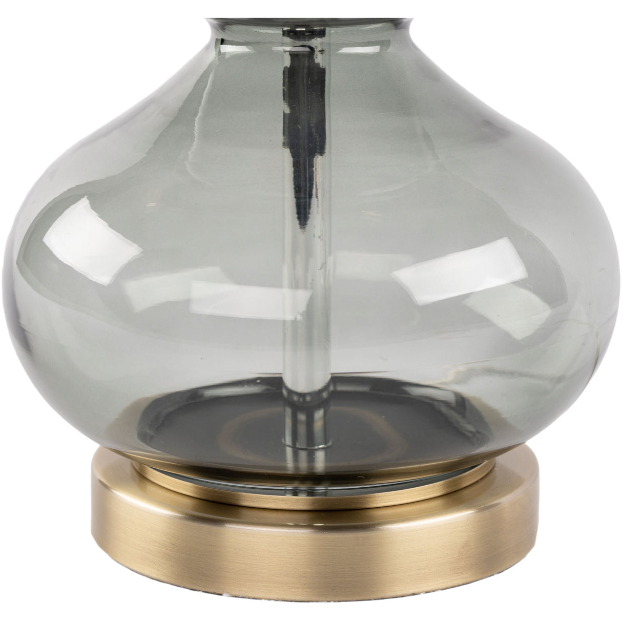   Modern European furniture - Gray Glass Accent Table Lamp - www.oroa.com | Oroa.com