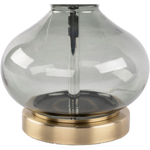   Modern European furniture - Gray Glass Accent Table Lamp - www.oroa.com | Oroa.com