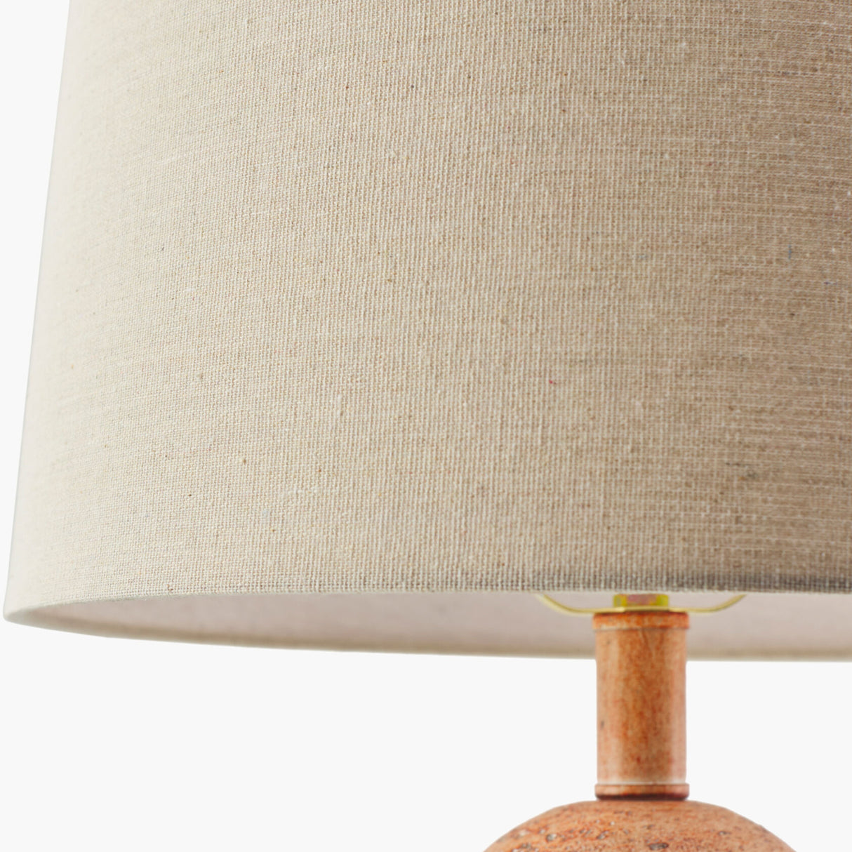   Linen Drum Shade Table Lamp | Oroa.com