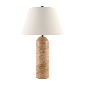   Modern European furniture - Yellow Travertine Accent Floor Lamp - www.oroa.com | Oroa.com