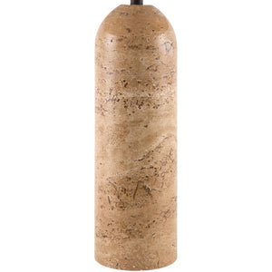   Modern European furniture - Yellow Travertine Accent Floor Lamp - www.oroa.com | Oroa.com