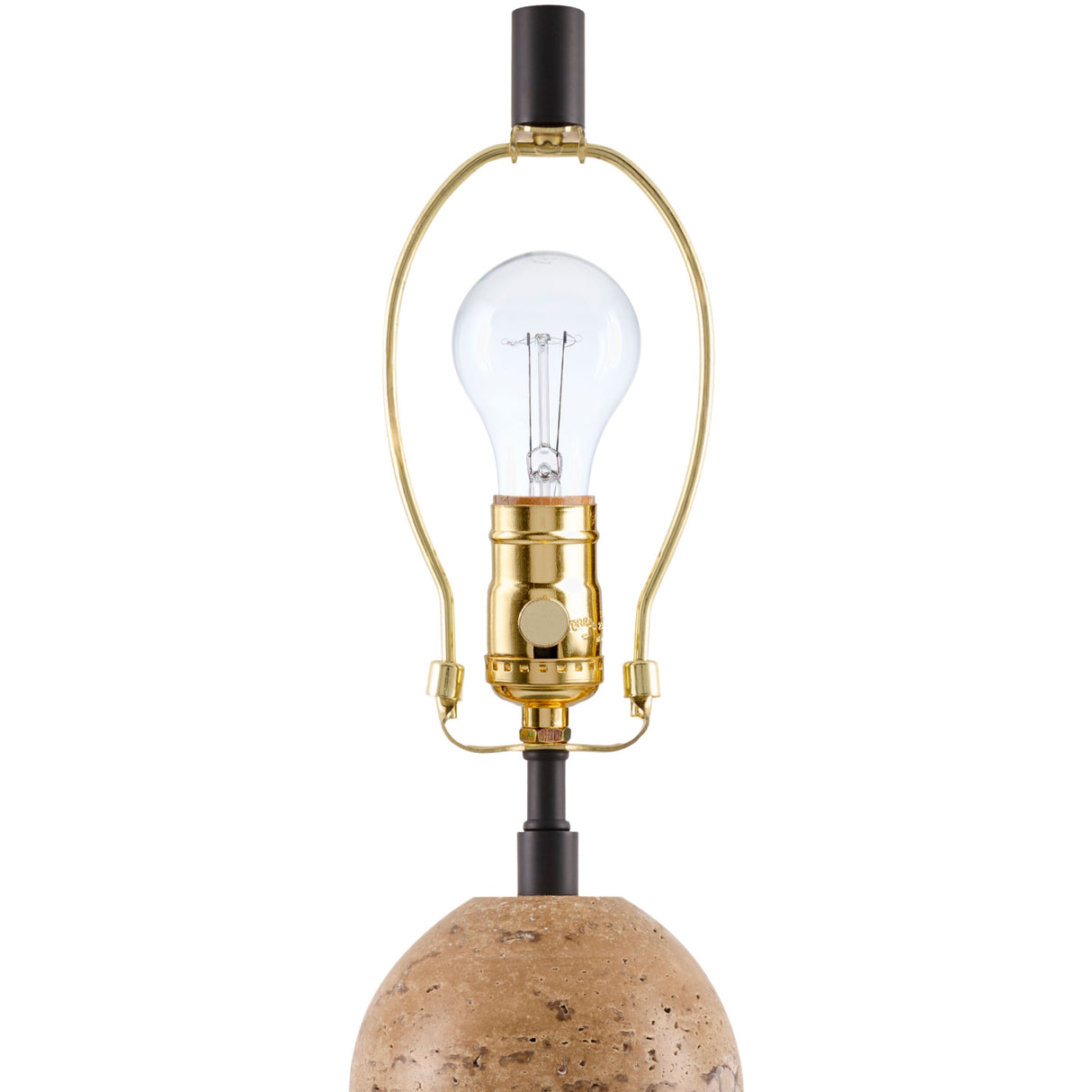   Modern European furniture - Yellow Travertine Accent Floor Lamp - www.oroa.com | Oroa.com