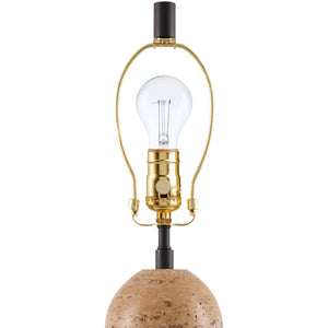   Modern European furniture - Yellow Travertine Accent Floor Lamp - www.oroa.com | Oroa.com