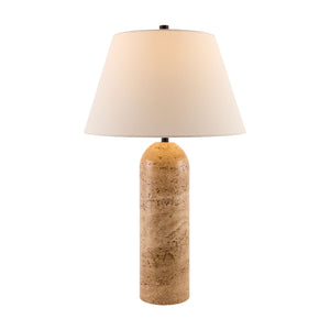   Modern European furniture - Yellow Travertine Accent Floor Lamp - www.oroa.com | Oroa.com