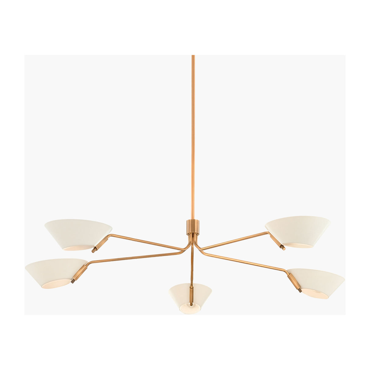   Modern European furniture - White Glass Chandelier - www.oroa.com | Oroa.com