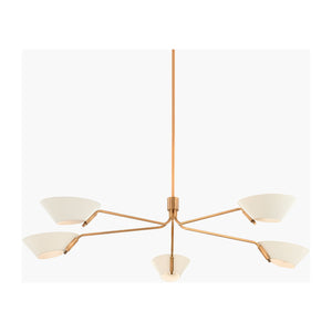   Modern European furniture - White Glass Chandelier - www.oroa.com | Oroa.com