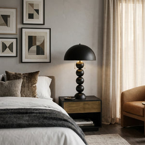   Modern European furniture - Embellished Glass Accent Table Lamp - www.oroa.com | Oroa.com