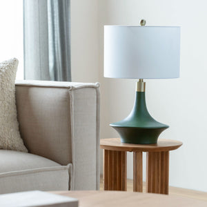   Modern European furniture - Painted Green Accent Table Lamp - www.oroa.com | Oroa.com