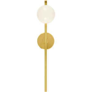   Modern European furniture - White Glass Sphere Wall Lamp - www.oroa.com | Oroa.com