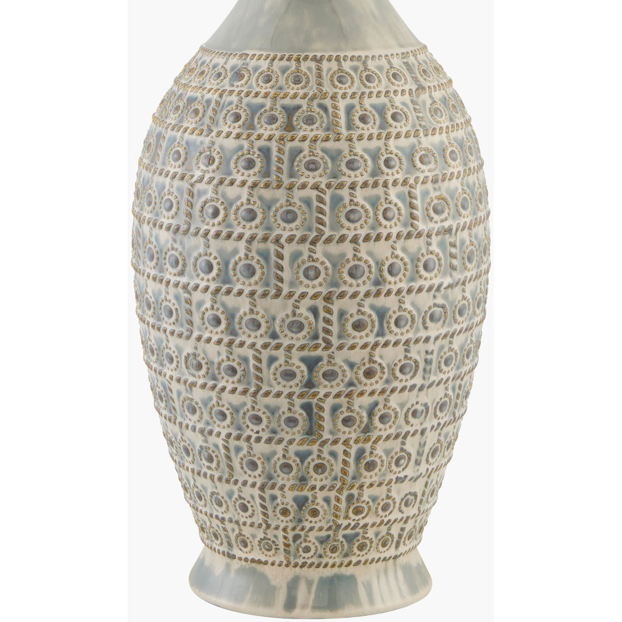   Modern European furniture - Gray Ceramic Accent Table Lamp - www.oroa.com | Oroa.com
