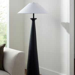   Modern European furniture - Black Base Accent Floor Lamp - www.oroa.com | Oroa.com