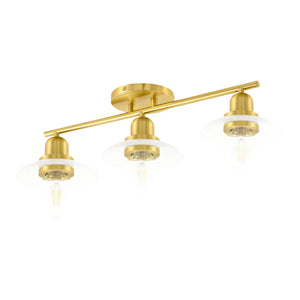   Gold Fixture Glass Wall Lamp | Oroa.com