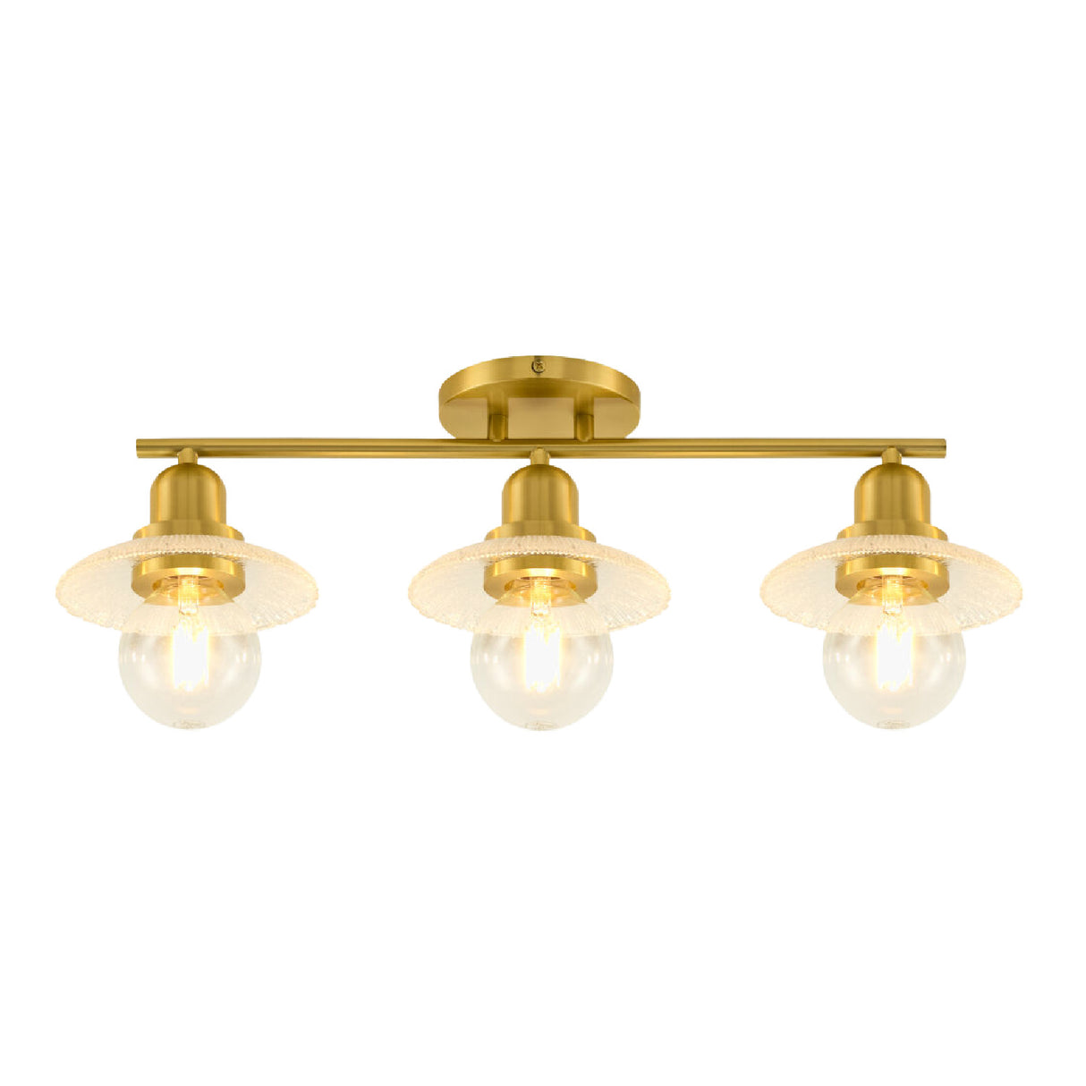   Gold Fixture Glass Wall Lamp | Oroa.com