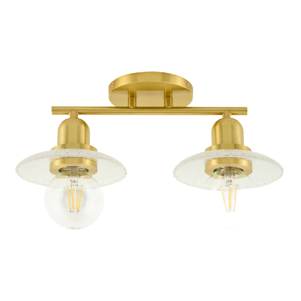   Gold Fixture Glass Wall Lamp | Oroa.com