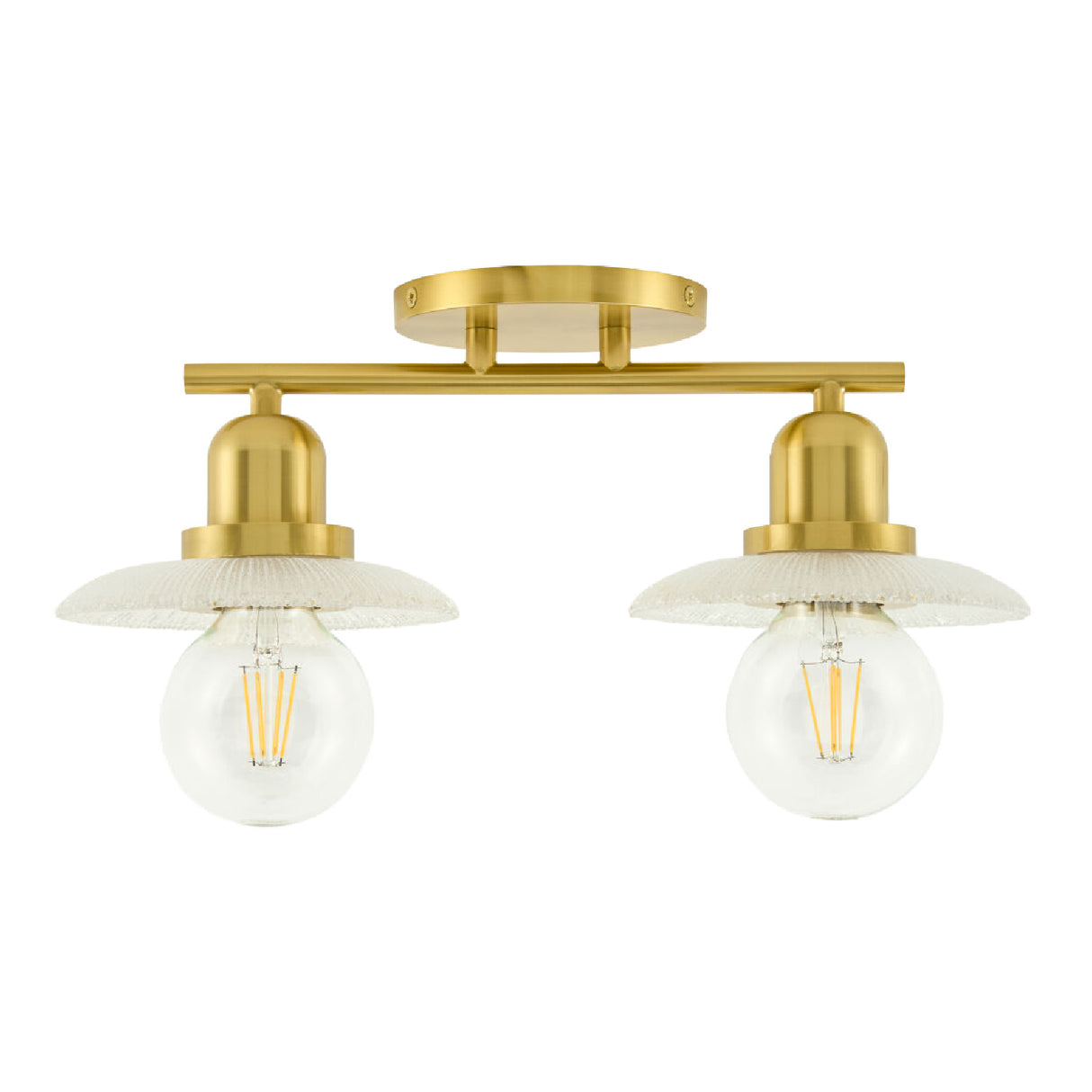   Gold Fixture Glass Wall Lamp | Oroa.com