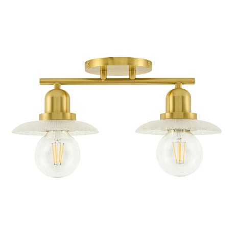   Gold Fixture Glass Wall Lamp | Oroa.com