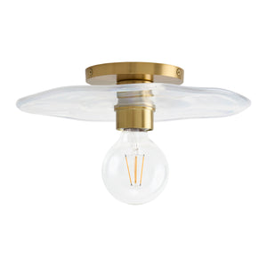   Modern European furniture - Wavy Clear Glass Wall Lamp - www.oroa.com | Oroa.com