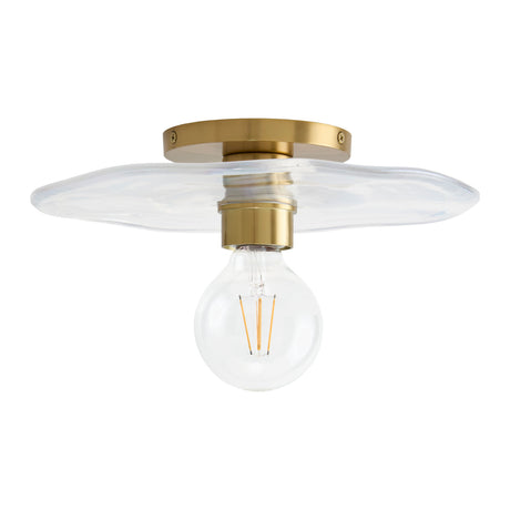   Modern European furniture - Wavy Clear Glass Wall Lamp - www.oroa.com | Oroa.com